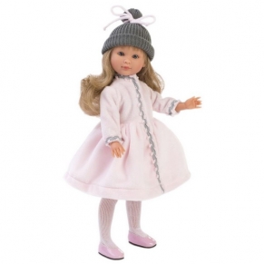 Asi - Кукла Силия, с розово палто, 30 см