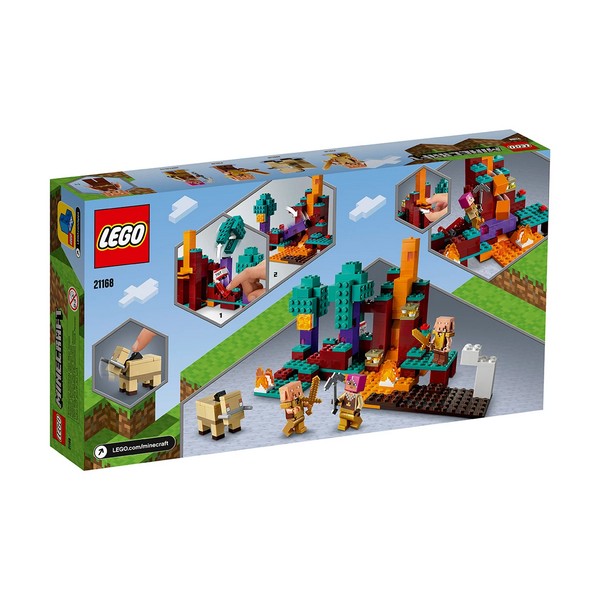 Продукт LEGO Minecraft Изкривената гора - Конструктор - 0 - BG Hlapeta