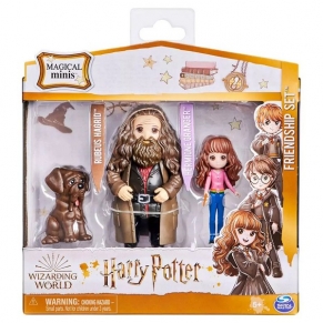 Spin Master Harry Potter Wizarding World Hermione and Hagrid - Комплект фигури 3бр.
