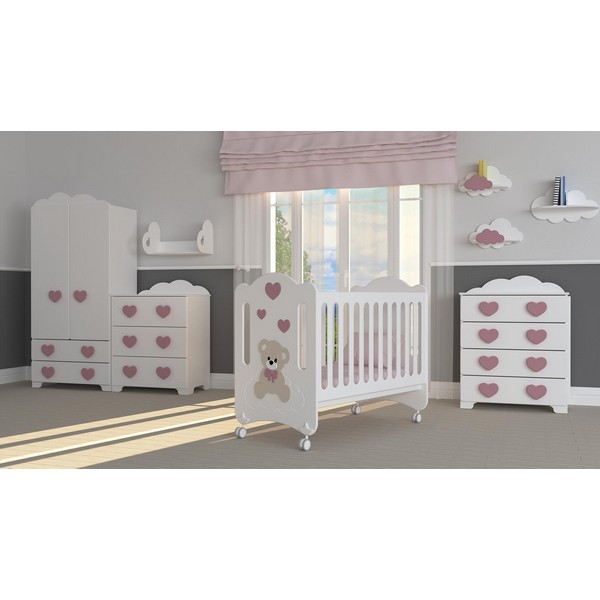 Продукт Bambino Casa Coccolone - Бебешко креватче, Rosa - 0 - BG Hlapeta