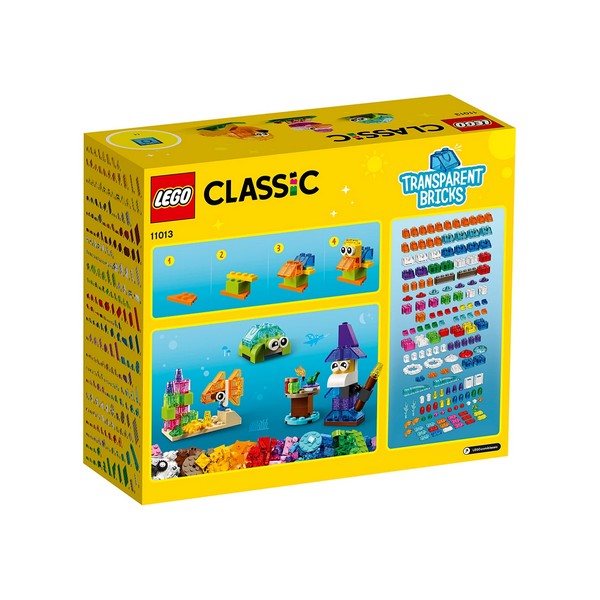 Продукт LEGO Classic - Творчески прозрачни тухлички - 0 - BG Hlapeta