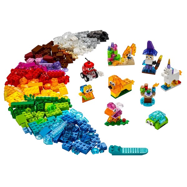 Продукт LEGO Classic - Творчески прозрачни тухлички - 0 - BG Hlapeta