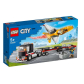 Продукт LEGO City Great Vehicles - Транспортьор за самолети за въздушно шоу - 13 - BG Hlapeta