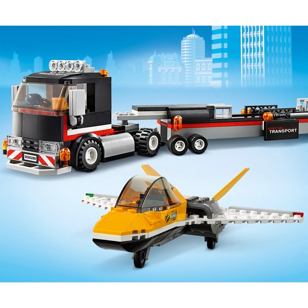 Продукт LEGO City Great Vehicles - Транспортьор за самолети за въздушно шоу - 0 - BG Hlapeta