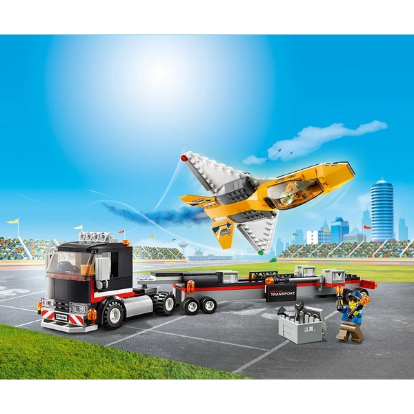 Продукт LEGO City Great Vehicles - Транспортьор за самолети за въздушно шоу - 0 - BG Hlapeta