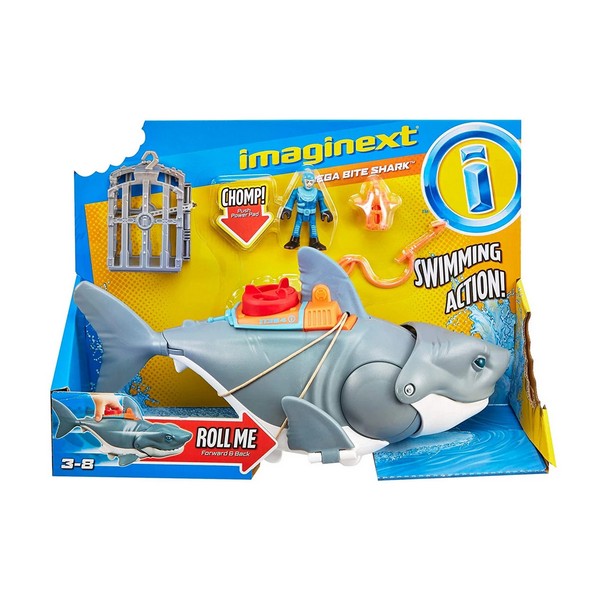 Продукт Mattel Imaginext: Мега захапка на акула - Акула - 0 - BG Hlapeta