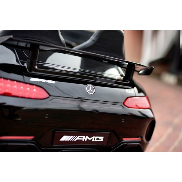 Продукт Двуместна акумулаторна кола Mercedes GT R Licensed ,2X12V батерия, MP4, с меки гуми и кожени седалки,4х4 - 0 - BG Hlapeta