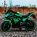 Акумулаторен мотор тип Kawasaki Ninja с меки гуми и кожена седалка, 12V 