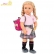 Our Generation - Кукла Хели ученичка с два тоалета и аксесоари 