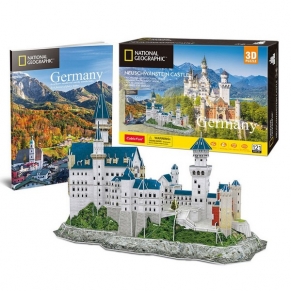 Cubic Fun - Пъзел 3D National Geographic Germany Neuschwanstein Castle 121ч. 