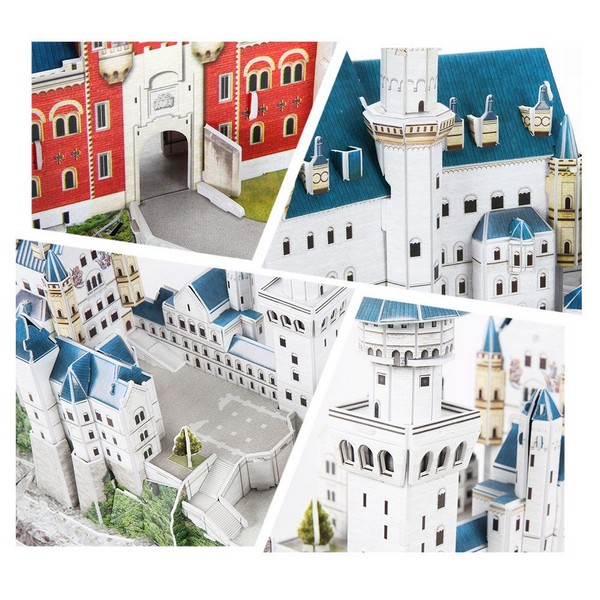 Продукт Cubic Fun - Пъзел 3D National Geographic Germany Neuschwanstein Castle 121ч.  - 0 - BG Hlapeta