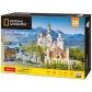 Продукт Cubic Fun - Пъзел 3D National Geographic Germany Neuschwanstein Castle 121ч.  - 8 - BG Hlapeta