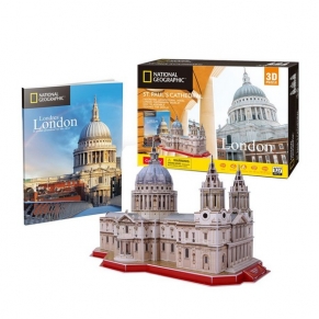 Cubic Fun - Пъзел 3D National Geographic St Paul's Cathedral 107ч. 