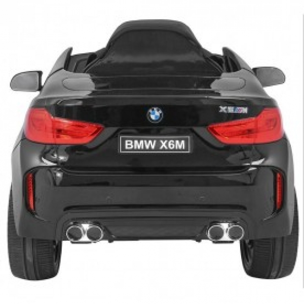 Продукт Акумулаторен джип BMW X6M, 12V с меки гуми и кожена седалка - 0 - BG Hlapeta