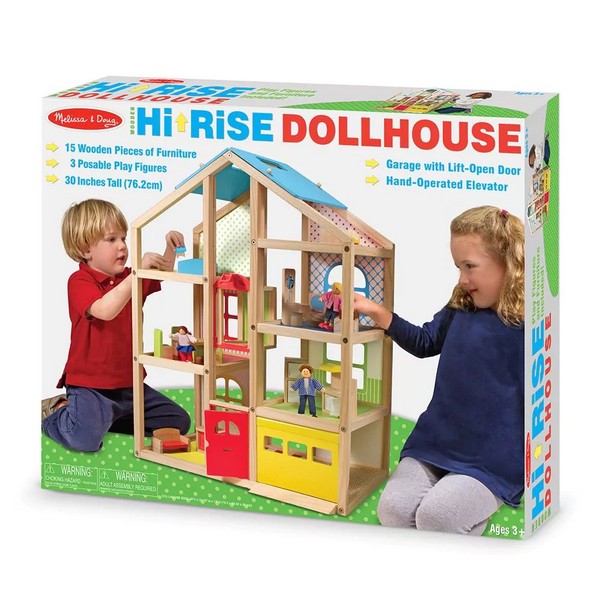 Продукт Melissa and Doug - Дървена къща с обзавеждане  - 0 - BG Hlapeta