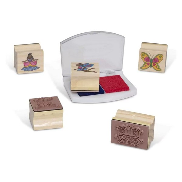 Продукт MELISSA and DOUG - Комплект дървени печати с принцеси - 0 - BG Hlapeta