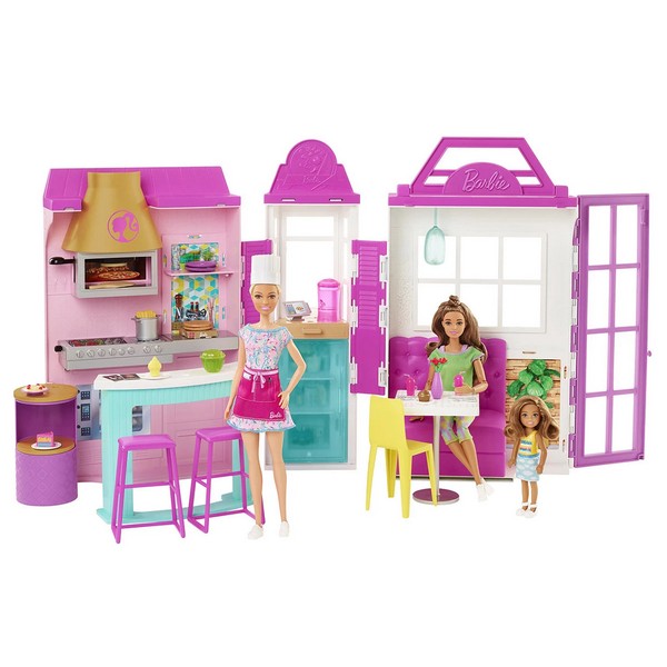 Продукт Barbie - Кукла  Комплект кукла с ресторант - 0 - BG Hlapeta