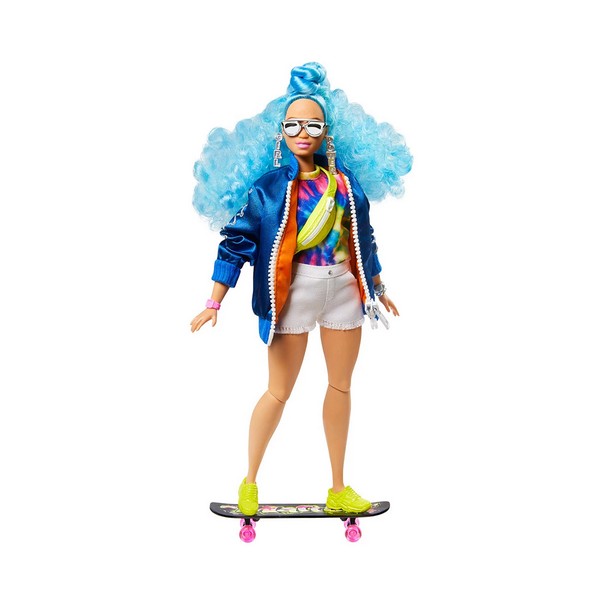Продукт Barbie - Кукла  Екстра: Синя къдрава коса - 0 - BG Hlapeta