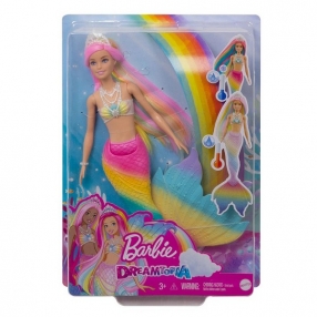 Barbie - Кукла Русалка с променящ се цвят