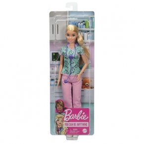 Barbie - Кукла  Кукла с професия медицинска сестра
