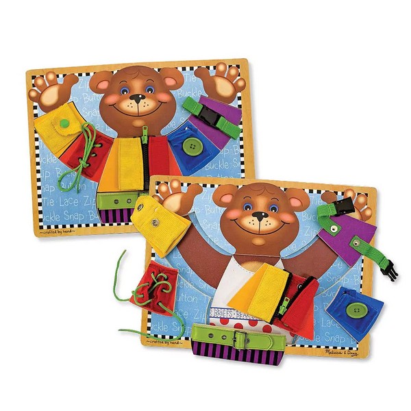 Продукт Melissa and Doug Основни умения - Дървен борд  - 0 - BG Hlapeta