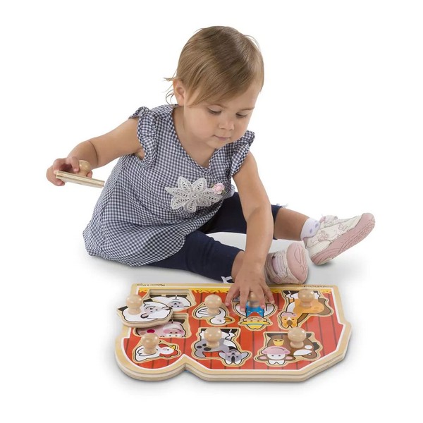 Продукт Melissa&Doug Ферма - Дървен пъзел - 0 - BG Hlapeta