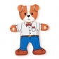 Продукт Woodyland Кучето Джаф - Комплект от шест дървени пъзела - 5 - BG Hlapeta