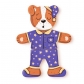Продукт Woodyland Кучето Джаф - Комплект от шест дървени пъзела - 6 - BG Hlapeta
