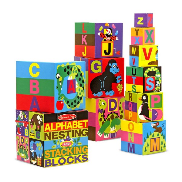 Продукт Melissa and Doug - Картонени кубчета с азбука и животни  - 0 - BG Hlapeta