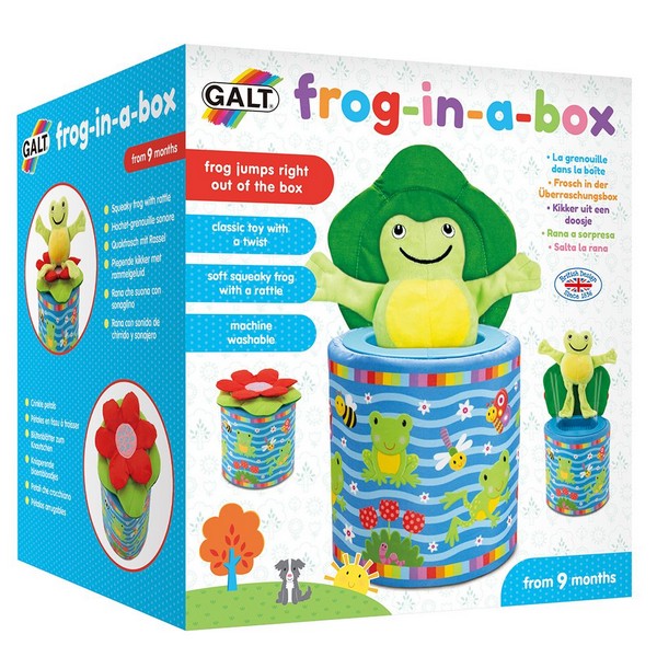 Продукт Galt Toys - Изскачаща жабка в кутия - 0 - BG Hlapeta