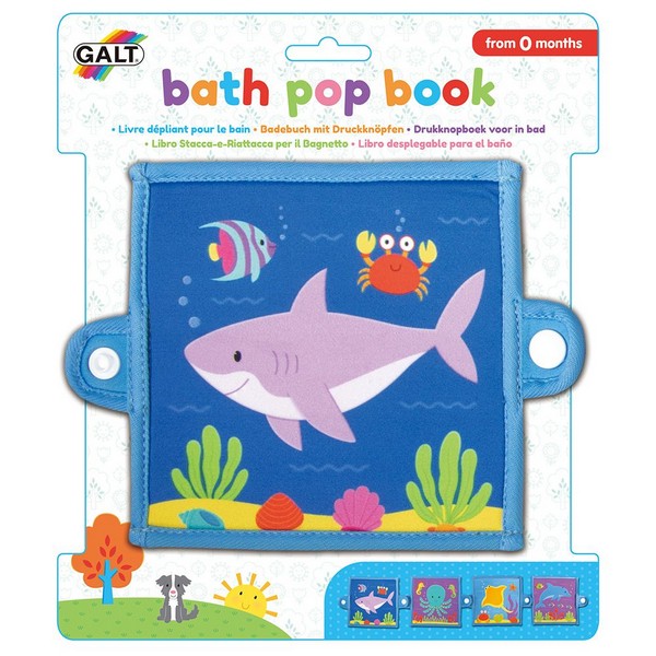 Продукт Galt Toys Морски свят - Книжка за баня - 0 - BG Hlapeta