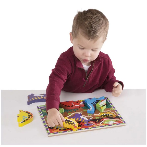 Продукт Melissa and Doug Динозаври - Дървен пъзел - 0 - BG Hlapeta