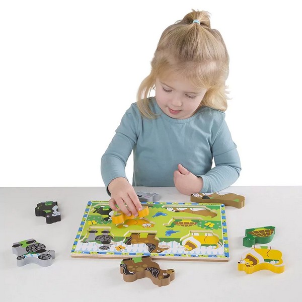 Продукт Melissa and Doug - Дървен пъзел Домашни любимци - 0 - BG Hlapeta