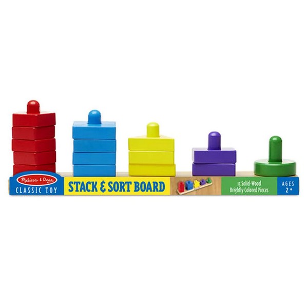 Продукт Melissa&Doug сортер - Дървена дъска  - 0 - BG Hlapeta