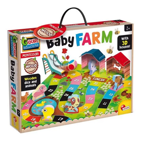 Продукт Lisciani Montesori Baby Farm - Дървена игра - 0 - BG Hlapeta