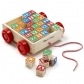 Продукт Melissa and Doug ABC - Дървено ремарке с кубчета  - 2 - BG Hlapeta