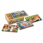 Продукт Melissa and Doug 4 в 1 Домашни любимци - Дървен пъзел  - 2 - BG Hlapeta