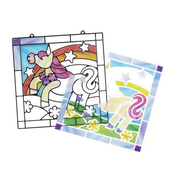 Продукт Melissa and Doug Еднорог - Стъклопис  - 0 - BG Hlapeta