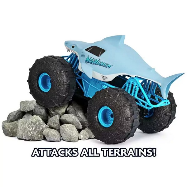 Продукт Spin Master Monster Jam Megalodon Storm 1:15 - Бъги с дистанционно - 0 - BG Hlapeta