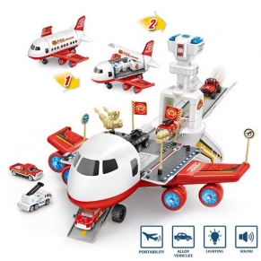 RTOYS Airplane HQ Fire Service & Rescue - Писта със светлини и звуци