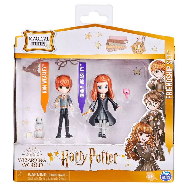 Продукт Spin Master Harry Potter Wizarding World Ron and Ginny Weasley - Комплект фигури - 0 - BG Hlapeta