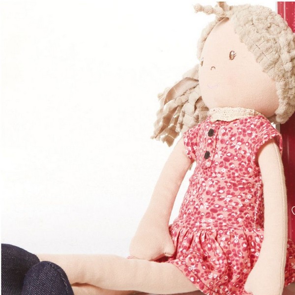 Продукт Andreu Toys Bonikka - Мека кукла, Тейлър, 42 см - 0 - BG Hlapeta