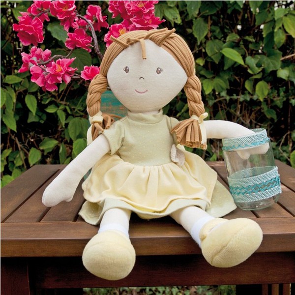 Продукт Andreu Toys Bonikka - Мека кукла, Хъни, 39 см - 0 - BG Hlapeta