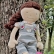 Andreu Toys Bonikka - Мека кукла, Джули, 42 см