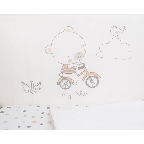 Продукт Kikkaboo My Teddy - Бебешки спален комплект 6 части 70/140 - 0 - BG Hlapeta