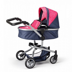 Woodyland - Детска многофункционална количка за кукли, Котета