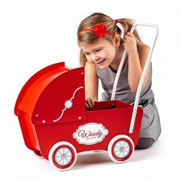 Продукт Woodyland - Ретро количка за кукли - 0 - BG Hlapeta