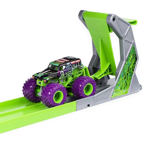 Продукт Spin Master Monster Jam Grim Take Down - Писта - 0 - BG Hlapeta