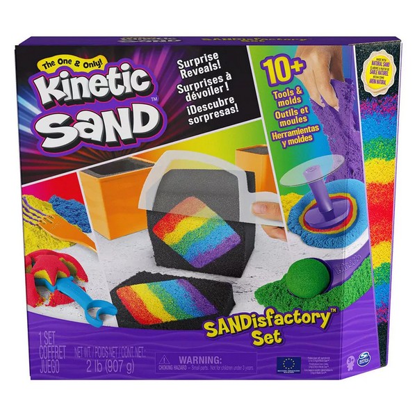 Продукт Spin Master Kinetic Sand Sandisfactory - Кинетичен пясък - 0 - BG Hlapeta