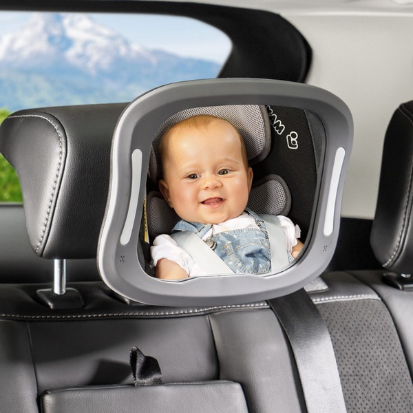 Продукт Reer BabyView LED - Огледало за наблюдение в автомобил  - 0 - BG Hlapeta